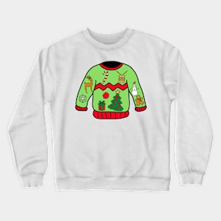 Unique Ugly Christmas Sweater Crewneck Sweatshirt